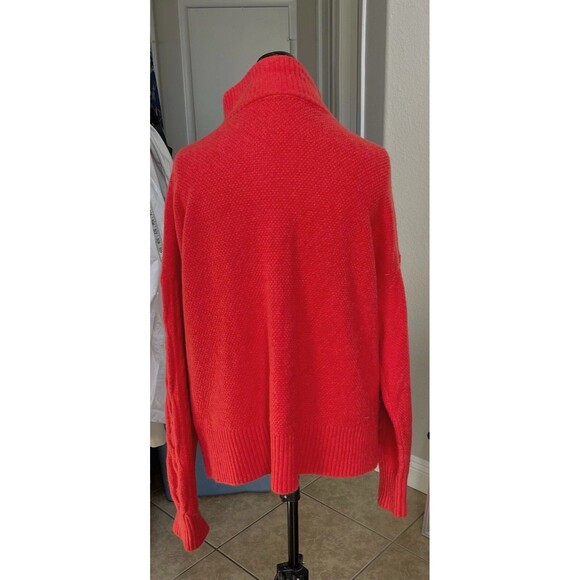 J. Crew Womens Sweater Sz Large Wool Alpaca Blend Preppy Normcore Winter Comfy - Picture 5 of 16